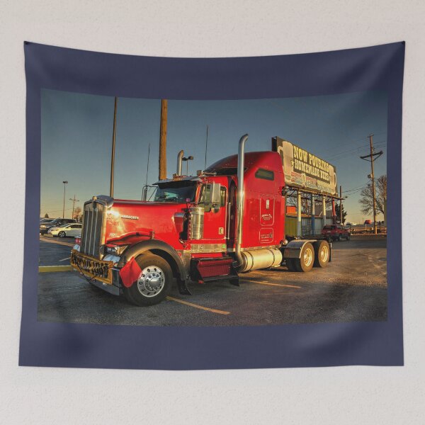 Item preview, Red Kenworth  designed and sold by hawkie.
