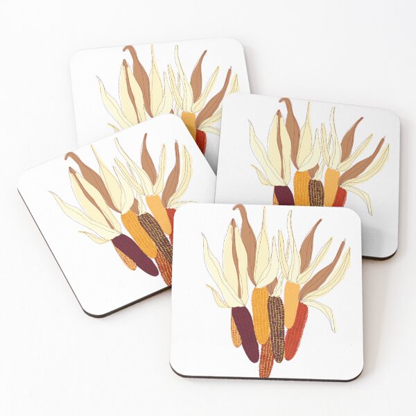 Item preview, Fall Paper Corn Sticker designed and sold by SkyMakco.