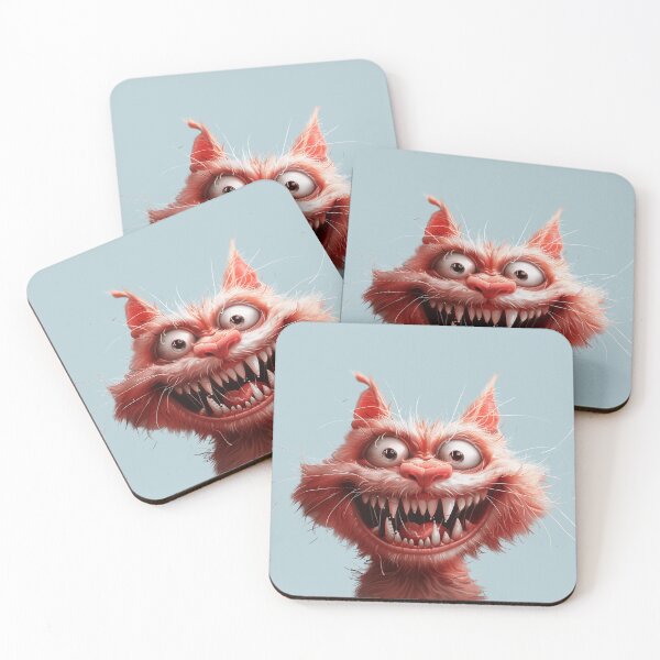 Item preview, CRAZY CAT FUNNY CARTOON VISCIOUS WILD designed and sold by NikoDeeko.