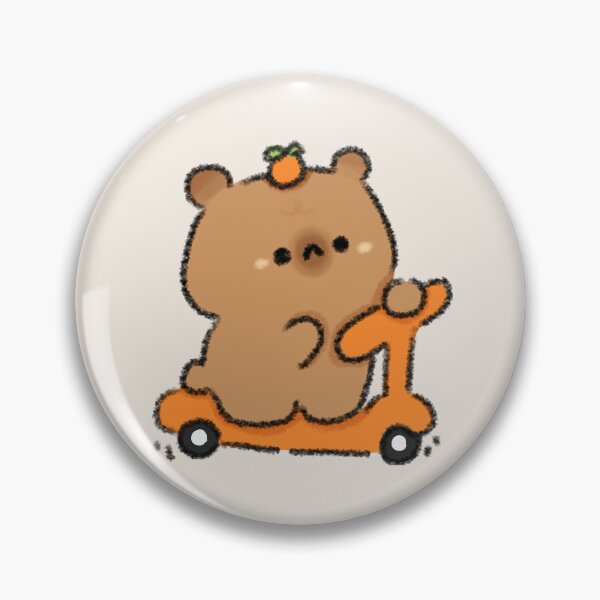 Item preview, Scooter Capybara designed and sold by theladyernestember.