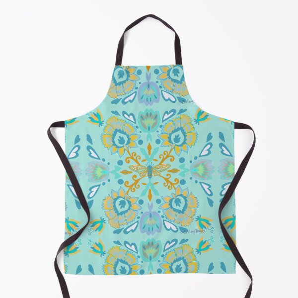 Item preview, Boho Mandala-Teal-24A-065 designed and sold by Cori Lang.