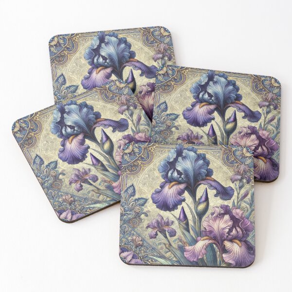 Item preview, Victorian Iris designed and sold by Maryanne Chisholm Art & Apparel.