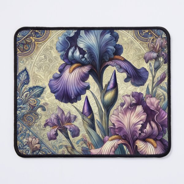 Item preview, Victorian Iris designed and sold by Maryanne Chisholm Art & Apparel.