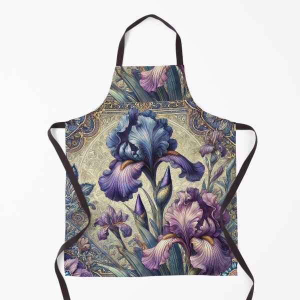 Item preview, Victorian Iris designed and sold by Maryanne Chisholm Art & Apparel.