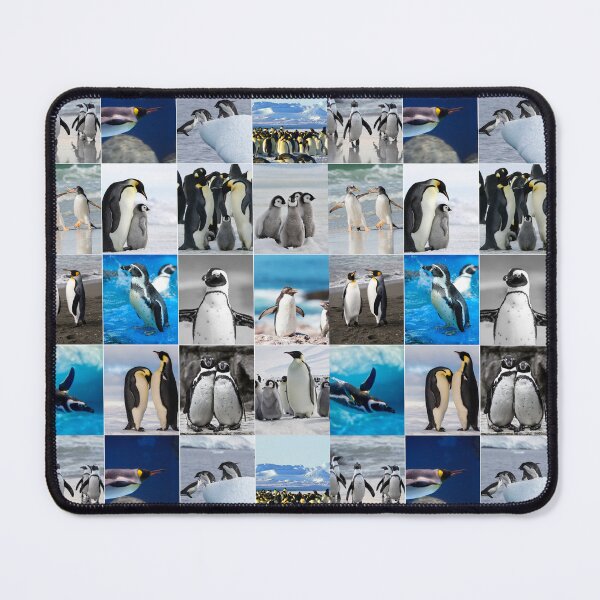 Item preview, Arctic Penguin Photo Collage designed and sold by ColorfulPrints.