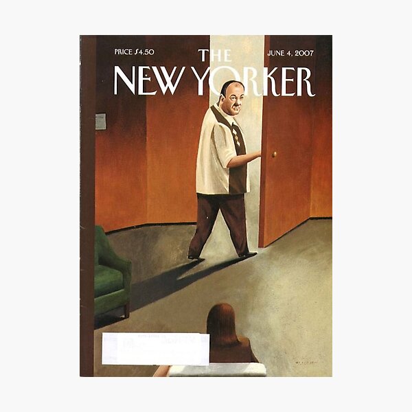 TONY SOPRANO NEW YORKER COVER Photographic Print
