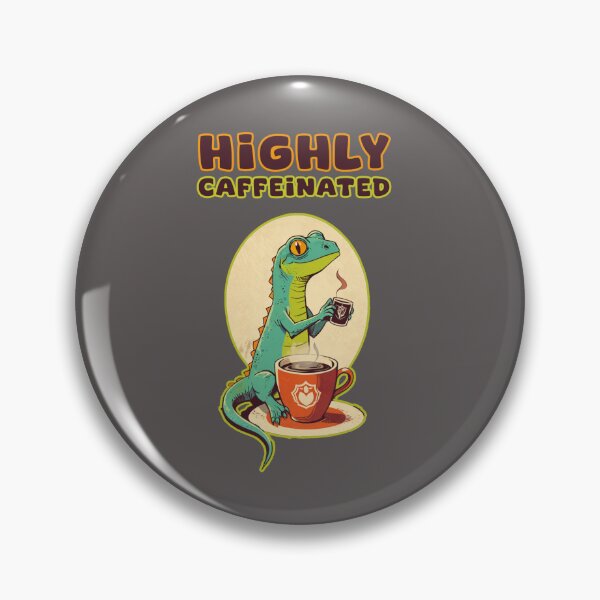 Item preview, HIGHLY CAFFEINATED KEKO FUNNY DESIGN designed and sold by La Loca.