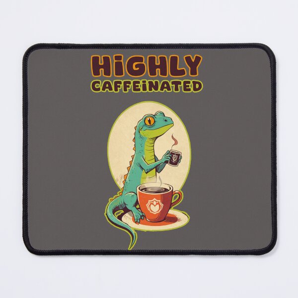 Item preview, HIGHLY CAFFEINATED KEKO FUNNY DESIGN designed and sold by La Loca.