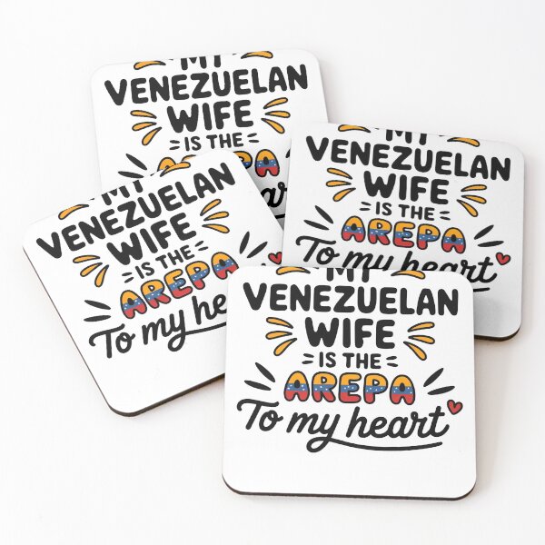Item preview, My Venezuelan Wife is the Arepa to my heart funny Venezuelan husband designed and sold by Rositacapo71.