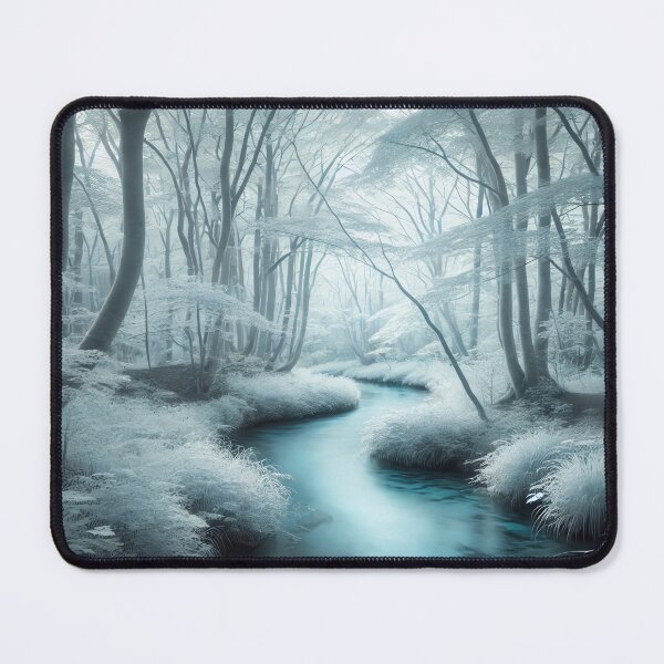 Item preview, Enchanted Frosted Forest Stream designed and sold by The Printery.