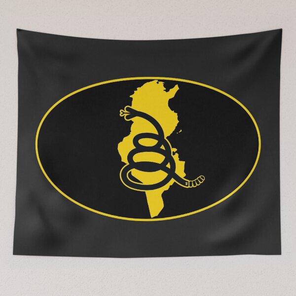 Item preview, TUNISIA - Freedom Is The Superpower - Modern Gadsden Snake Flag - Dont Tread On Me design designed and sold by pelagio.
