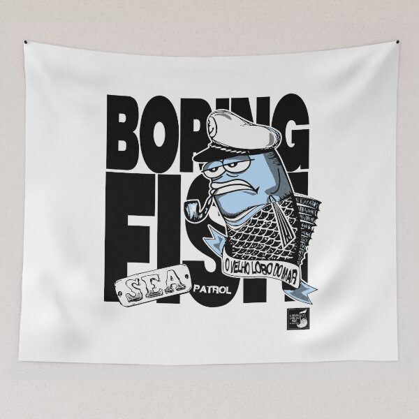 Item preview, Boring Fish - Surf designed and sold by OVelhoLobodoMar.