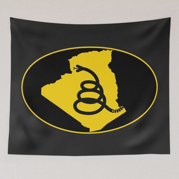 Artikelvorschau, ALGERIEN – Freiheit ist die Supermacht – Moderne Gadsden-Schlangenflagge – Don’t Tread On Me-Design entworfen und verkauft von pelagio.