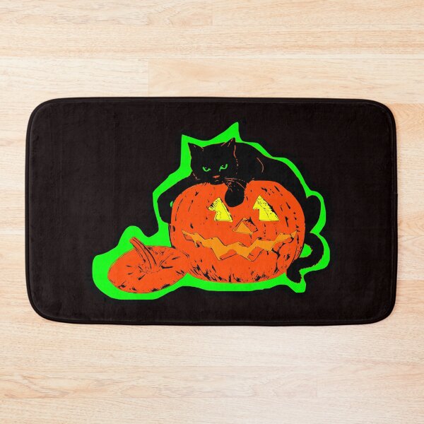 Item preview, Halloween Cat Pumpkin designed and sold by DesignFantazia.