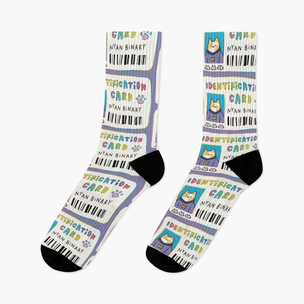 Item preview, Nyan Binary Cat Pun - Funny Hand-drawn Design designed and sold by Pets365.