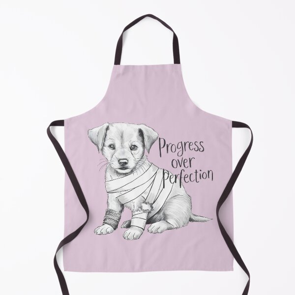 Item preview, Persevering Puppy: Progress Over Perfection designed and sold by KennerTH.