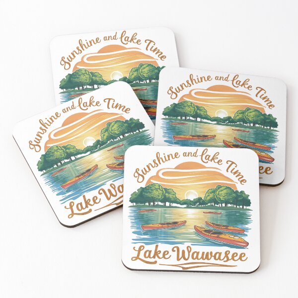 Item preview, Lake Wawasee, Sunshine and Lake Time designed and sold by dolla-designs-.