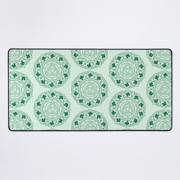 Item preview, Celtic Knot Shamrock Mandala Design designed and sold by hitechmom.