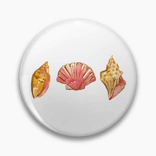Item preview, Shell watercolor design  designed and sold by Alicia Perrelli.