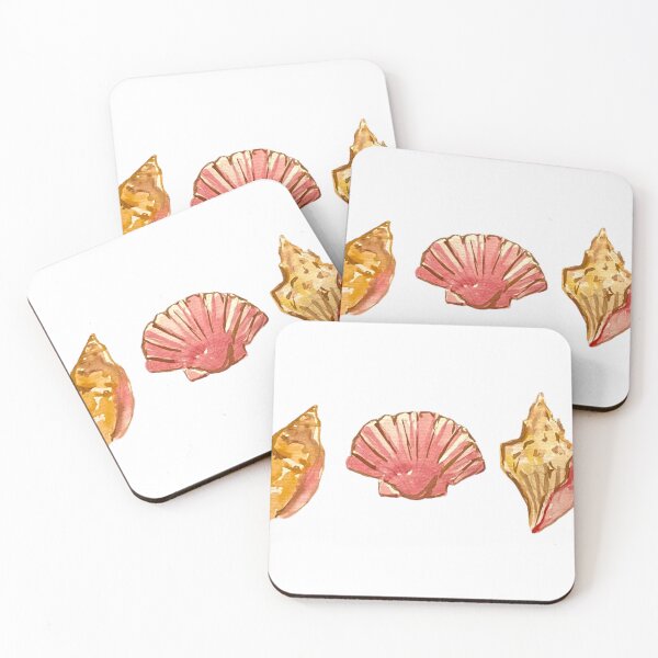 Item preview, Shell watercolor design  designed and sold by Alicia Perrelli.