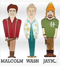 Firefly Animated characters Poster