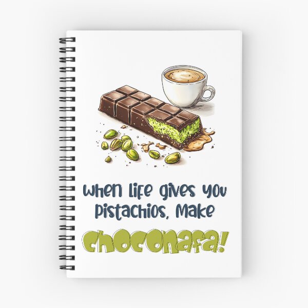 Item preview, When Life Gives You Pistachios, Make Choconafa! Chocolate Kunafa Lover Sweet Meme designed and sold by FUNqoosh.