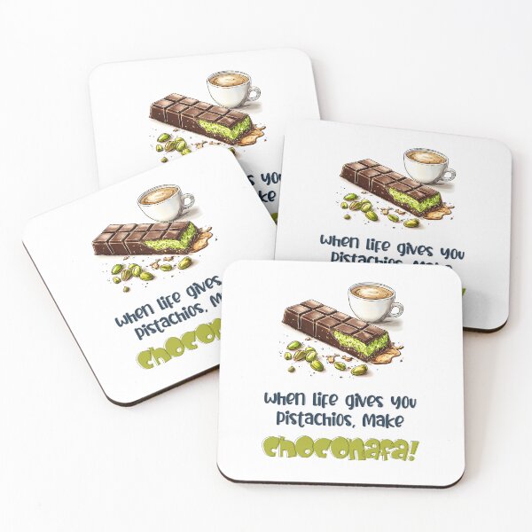 Item preview, When Life Gives You Pistachios, Make Choconafa! Chocolate Kunafa Lover Sweet Meme designed and sold by FUNqoosh.