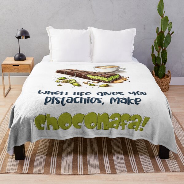 Item preview, When Life Gives You Pistachios, Make Choconafa! Chocolate Kunafa Lover Sweet Meme designed and sold by FUNqoosh.