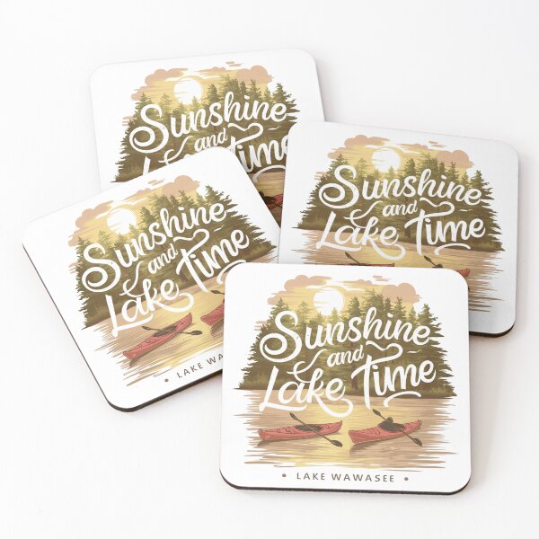Item preview, Lake Wawasee, Sunshine and Lake Time V2 designed and sold by dolla-designs-.