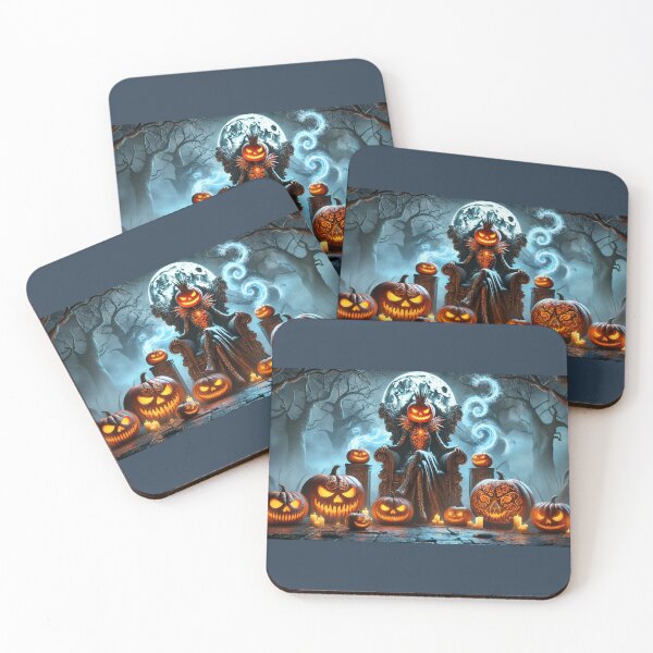Item preview, Moonlit Majesty - The Enigmatic Queen of Halloween designed and sold by WheelieGdArt.