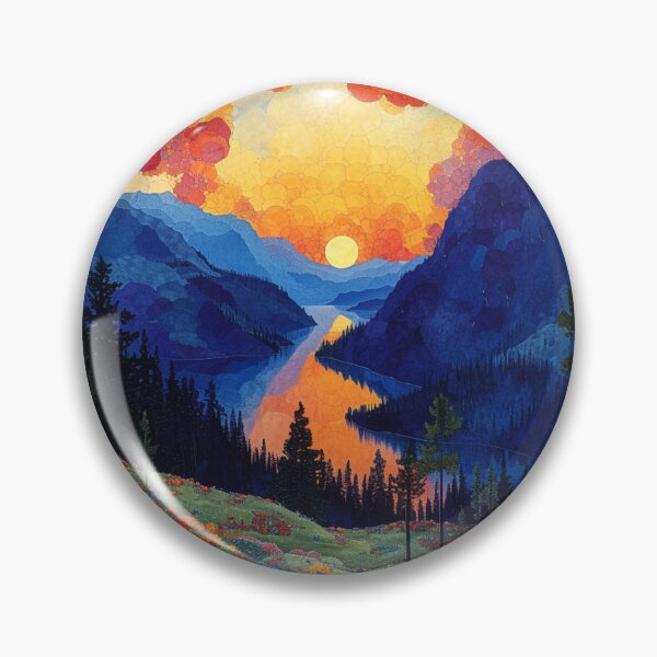 Item preview, Mountain Sunset 6 designed and sold by Dawn van Doorn.