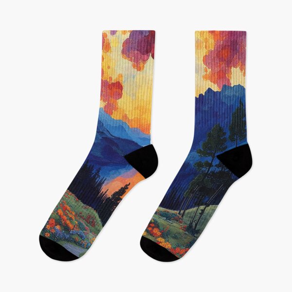 Item preview, Mountain Sunset 6 designed and sold by Dawn van Doorn.