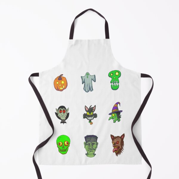 Item preview, Wacky Classic Halloween Sticker Sheet designed and sold by TeneseKeshi.