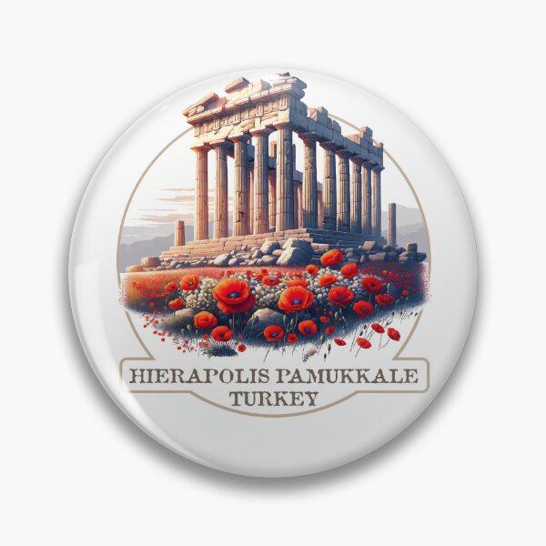 Item preview, Hierapolis Pamukkale Roman Ruins Turkey designed and sold by NPStudio.