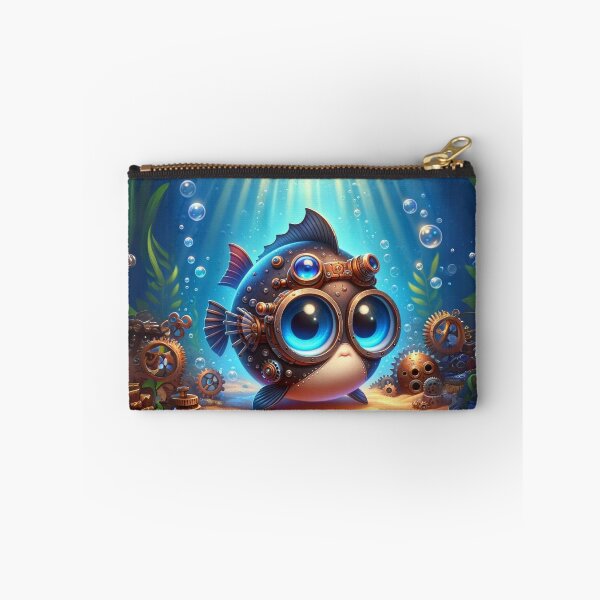 Item preview, Steampunk Blue-Eyed Pleco designed and sold by Sillytoe.