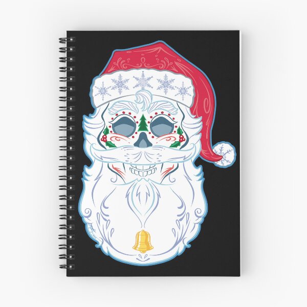 Item preview, Santa Claus Sugar Skull designed and sold by UncaLar.