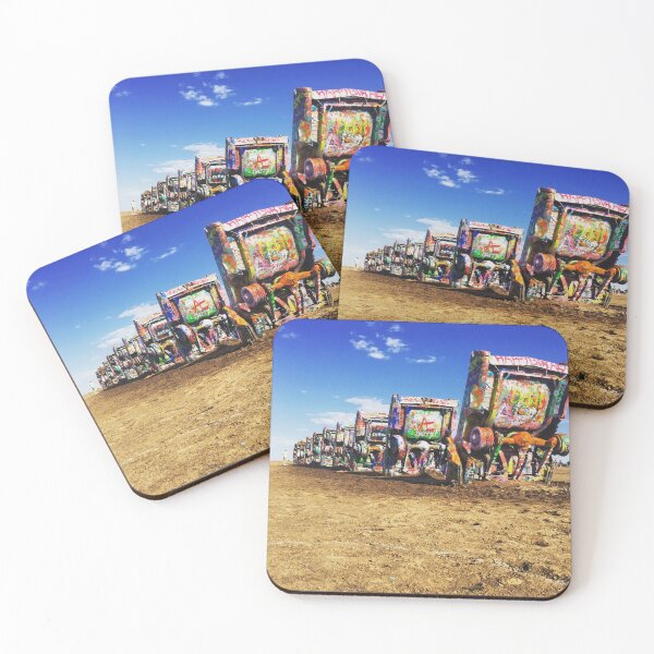 Item preview, Cadillac Ranch on Route 66 designed and sold by CallieImages.