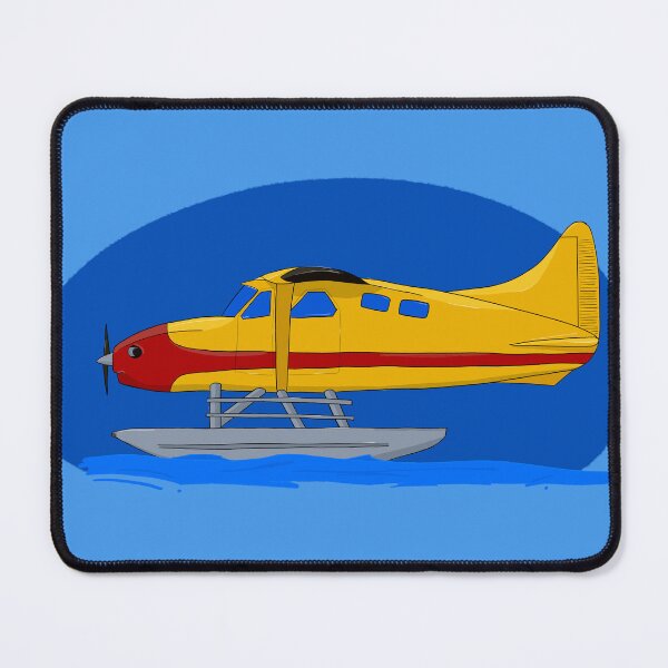 Item preview, Yellow bush plane, beaver designed and sold by Antoine Marineau Bélanger.