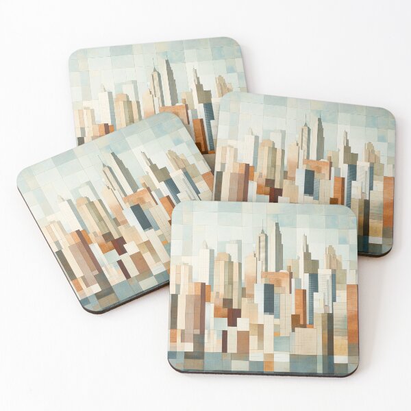 Item preview, City building views designed and sold by mind-coloring.