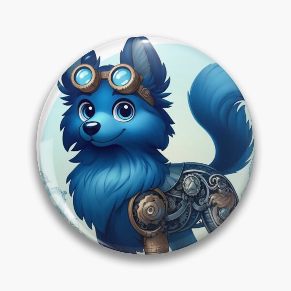 Item preview, Steampunk Blue German Shepherd designed and sold by Sillytoe.