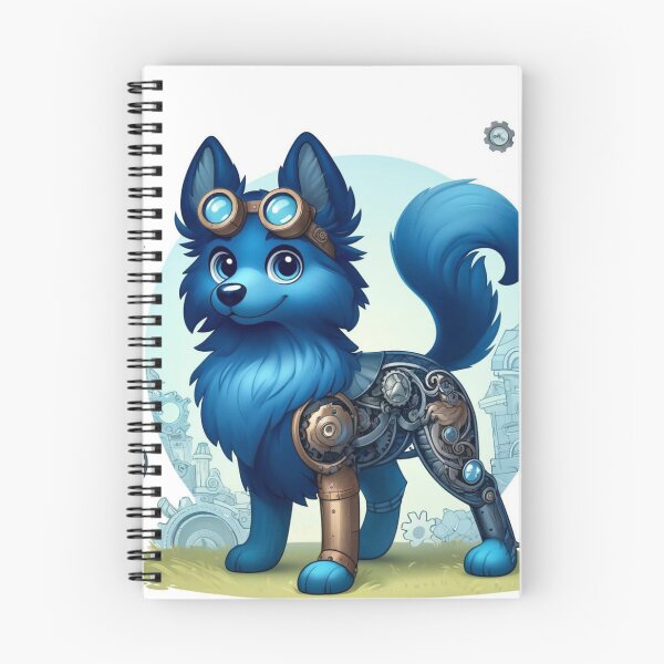 Item preview, Steampunk Blue German Shepherd designed and sold by Sillytoe.