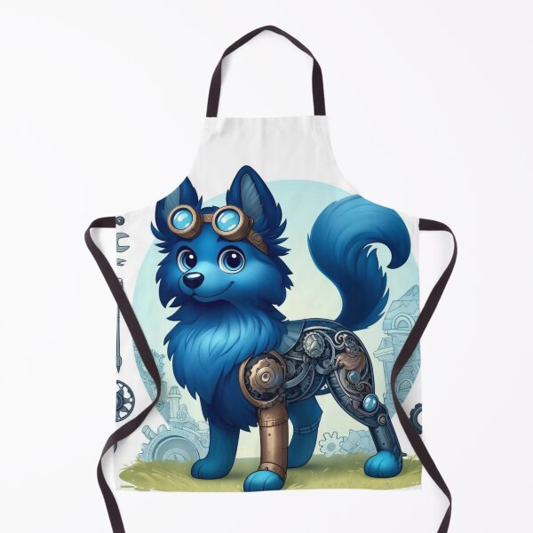 Item preview, Steampunk Blue German Shepherd designed and sold by Sillytoe.