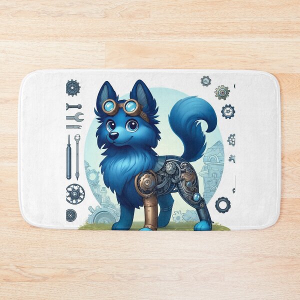 Item preview, Steampunk Blue German Shepherd designed and sold by Sillytoe.