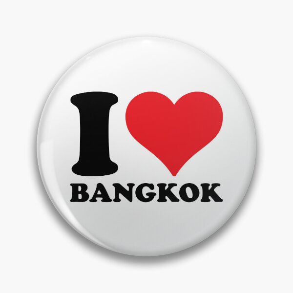 Aperçu de l'œuvre J'aime Bangkok créée et vendue par PaintedPixels01.
