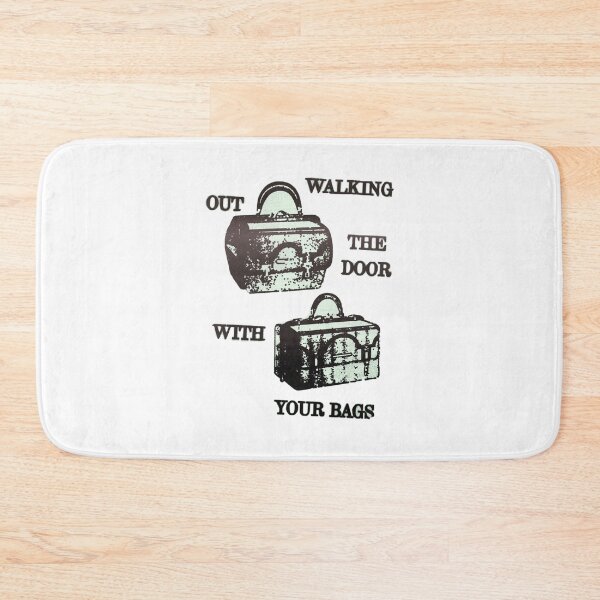 Item preview, walking out the door with your bags designed and sold by indie cottage.