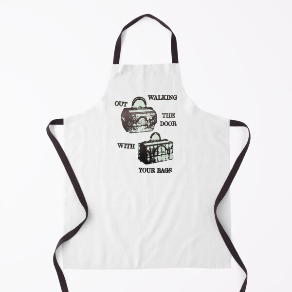 Item preview, walking out the door with your bags designed and sold by indie cottage.