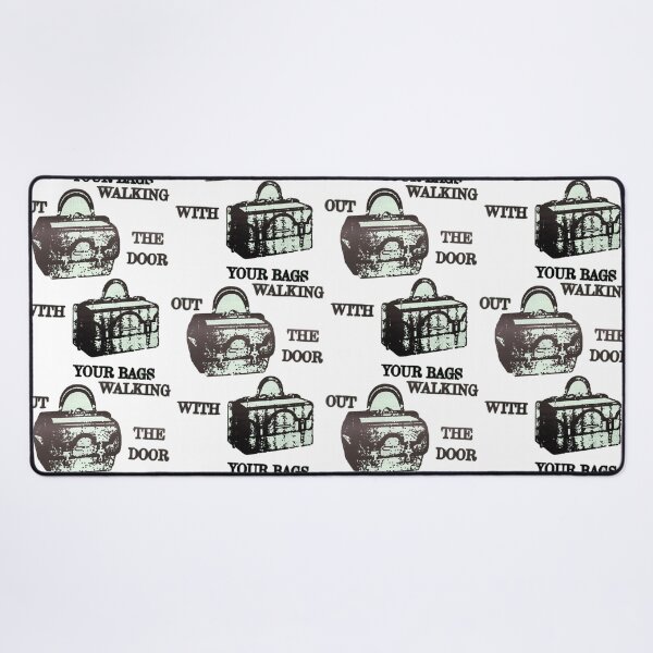 Item preview, walking out the door with your bags designed and sold by indie cottage.
