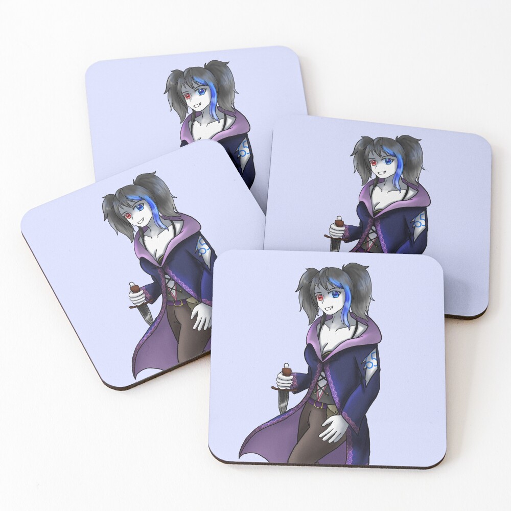 Item preview, Coasters (Set of 4) designed and sold by Sirendroid.