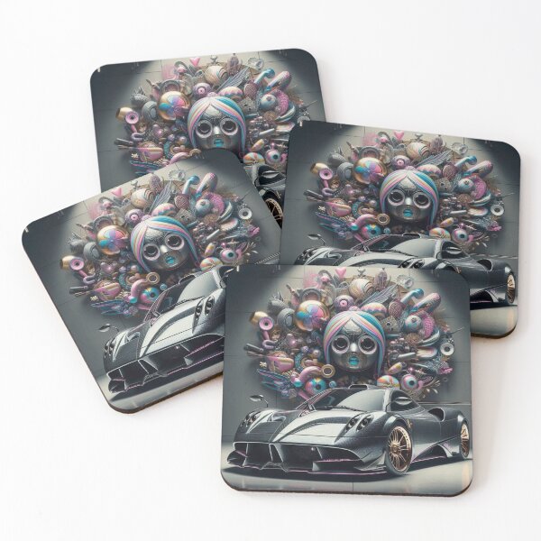 Item preview, Cybernetic Dreamscape: Pagani Huayra designed and sold by ZenOfAIarts.