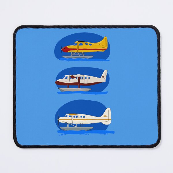 Item preview, Trio of bush seaplanes designed and sold by Antoine Marineau Bélanger.